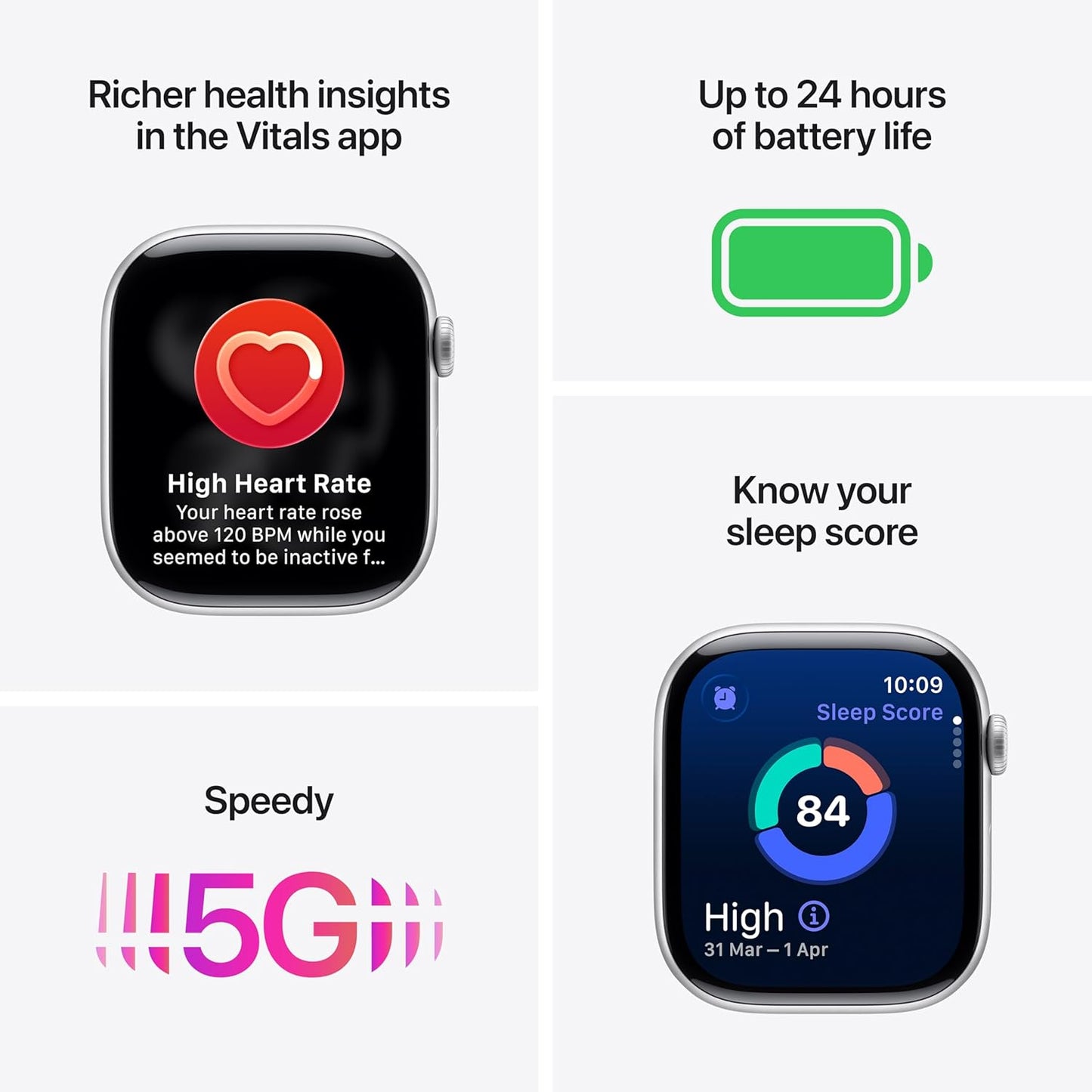 Apple Watch Series 11 GPS + Cellular 42mm Rose Gold Aluminium