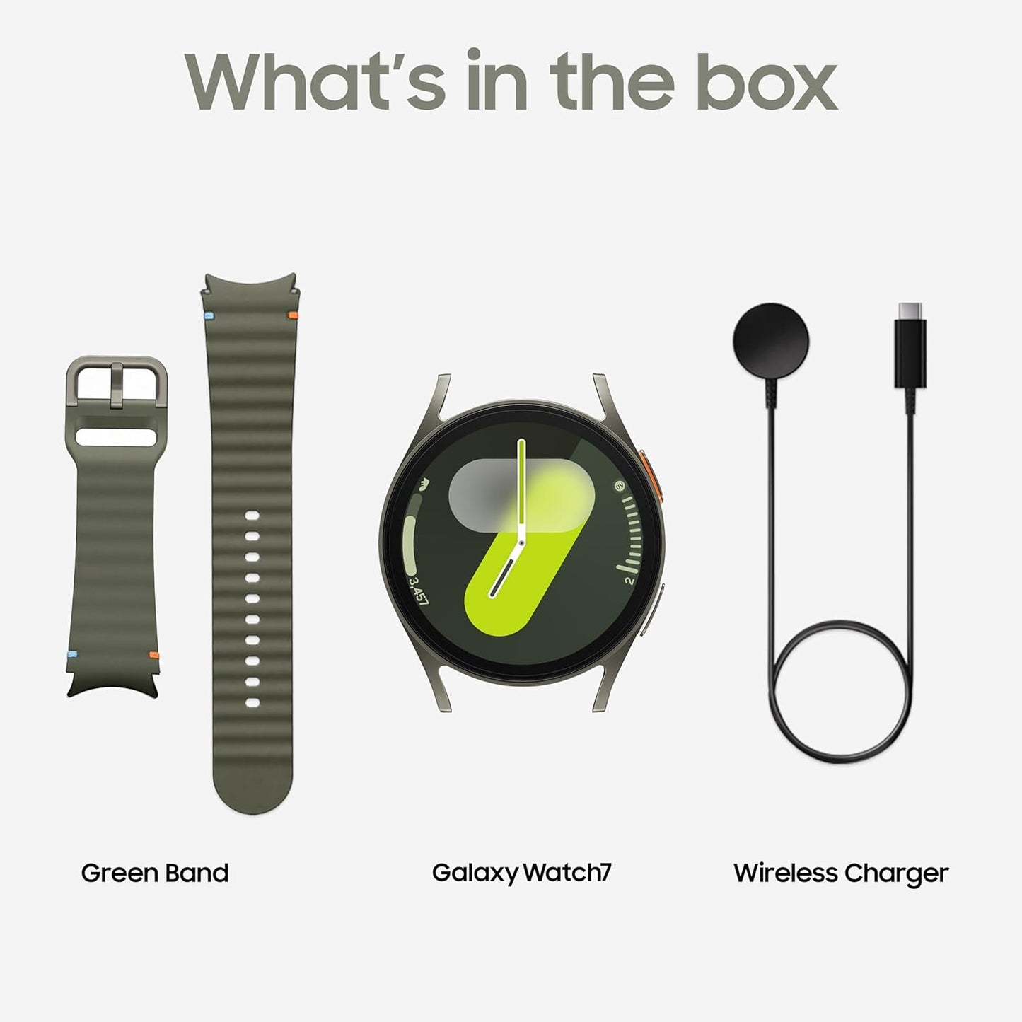 Samsung Galaxy Watch 7 (44mm, Green, BT+LTE)