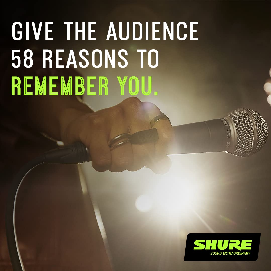 Shure SM58 LC Vocal Microphone (New, Just Unboxed)