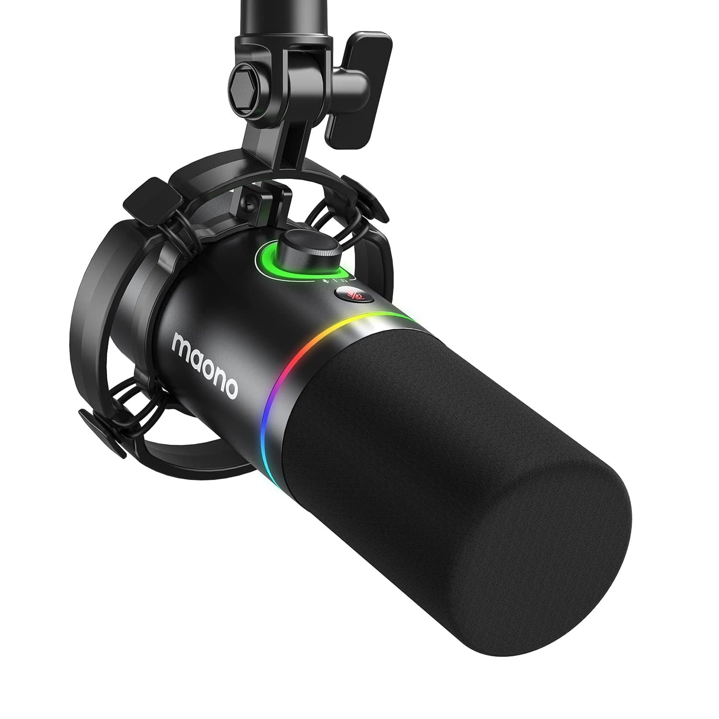 MAONO PD200X USB/XLR Dynamic Microphone, Black | Unboxed