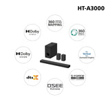 Sony HT-A3000 A Series Premium Soundbar 3.1Ch With Dolby Atmos