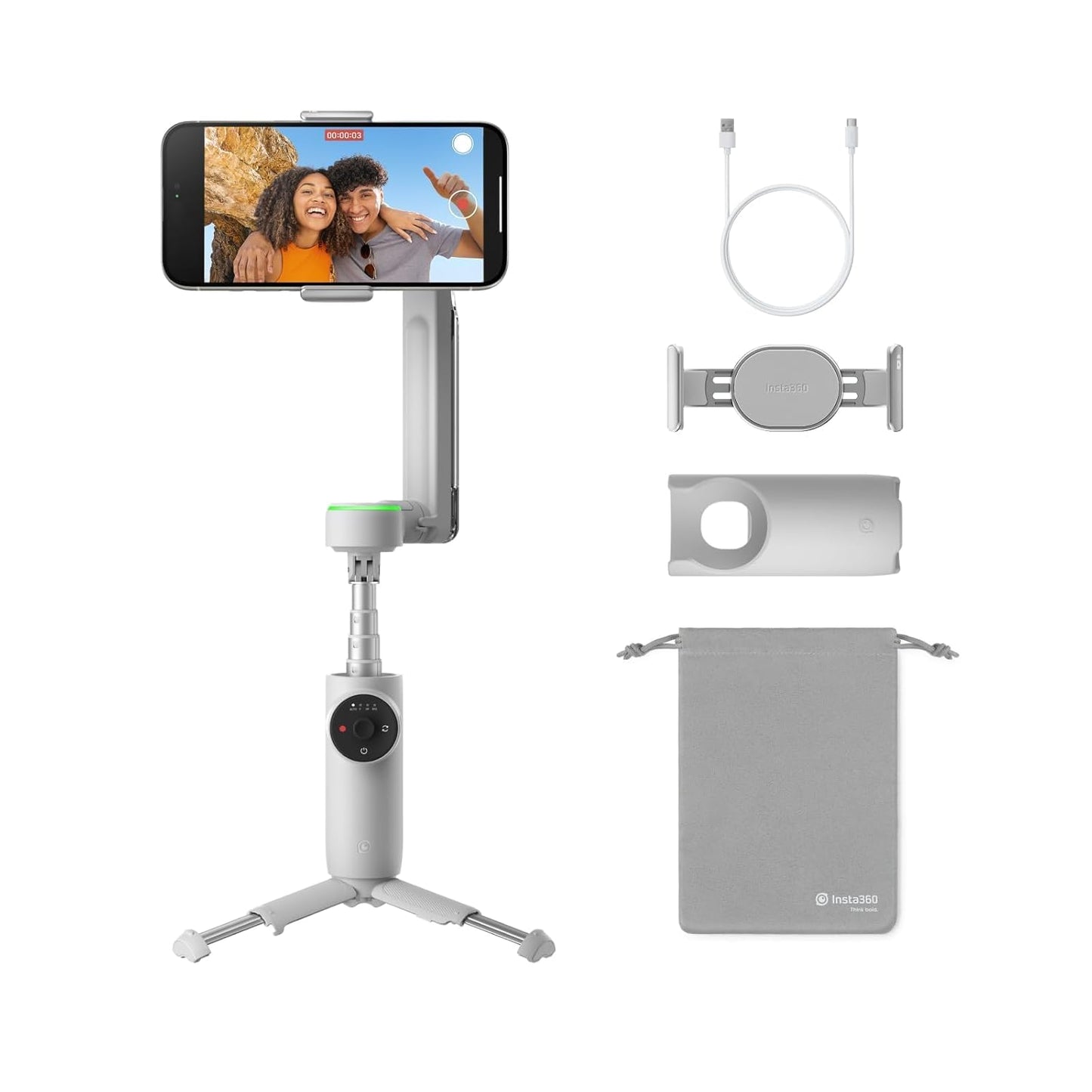 Insta360 Flow Pro Smartphone Gimbal Stabilizer (SEAL PACK)