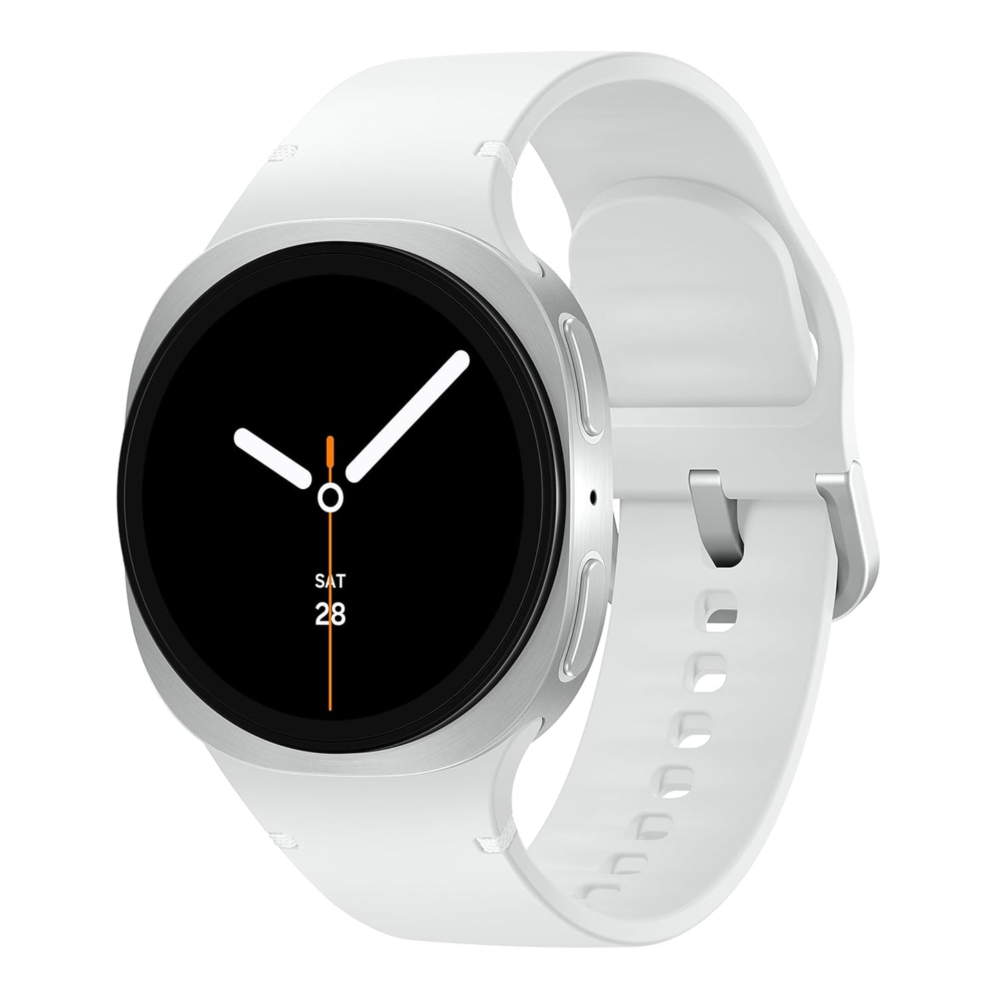 Samsung Galaxy Watch8 (44mm, LTE, Silver) | Dual GPS | Sapphire Glass