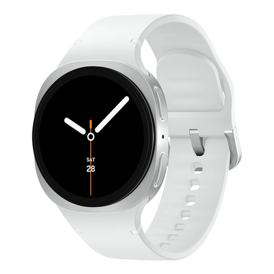 Samsung Galaxy Watch8 (44mm, LTE, Silver) | Dual GPS | Sapphire Glass