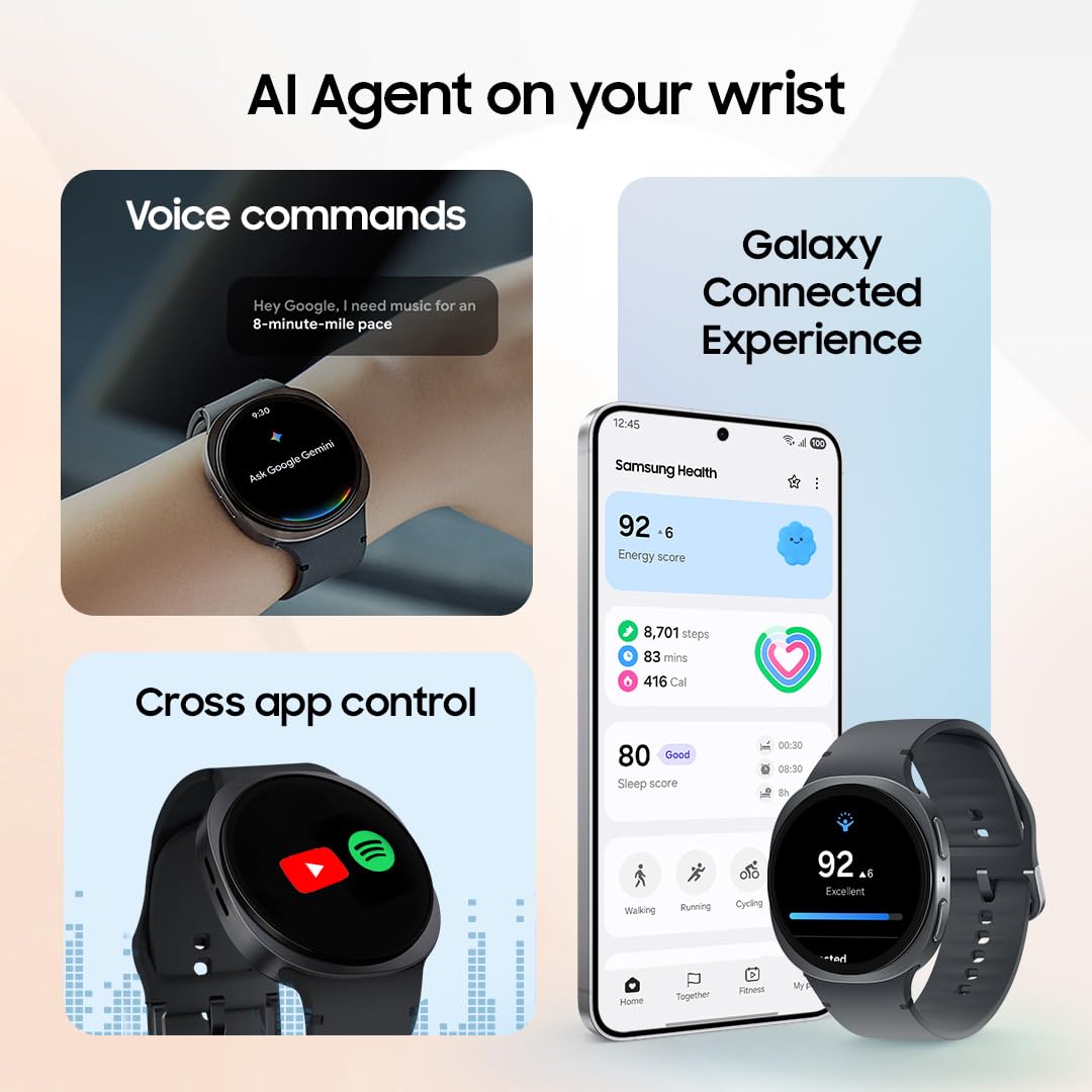 Samsung Galaxy Watch8 (44mm, Bluetooth, Graphite)