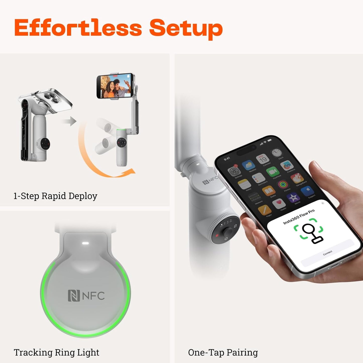 Insta360 Flow Pro Smartphone Gimbal Stabilizer (SEAL PACK)