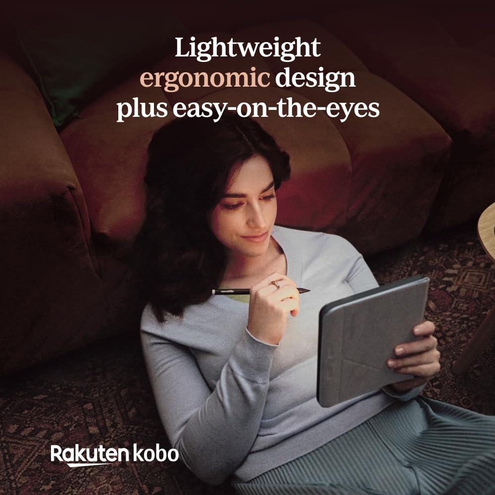 Kobo Libra Colour | eReader | 7” Glare-Free Colour E Ink | Waterproof | 32GB of Storage |