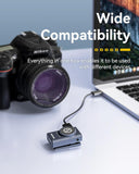 HollyView Lark M2 Wireless Microphone For Camera/Laptop/Phones, Mini Lapel Mic Wireless, Noise Cancellation, For Youtube Video Recording,Streaming