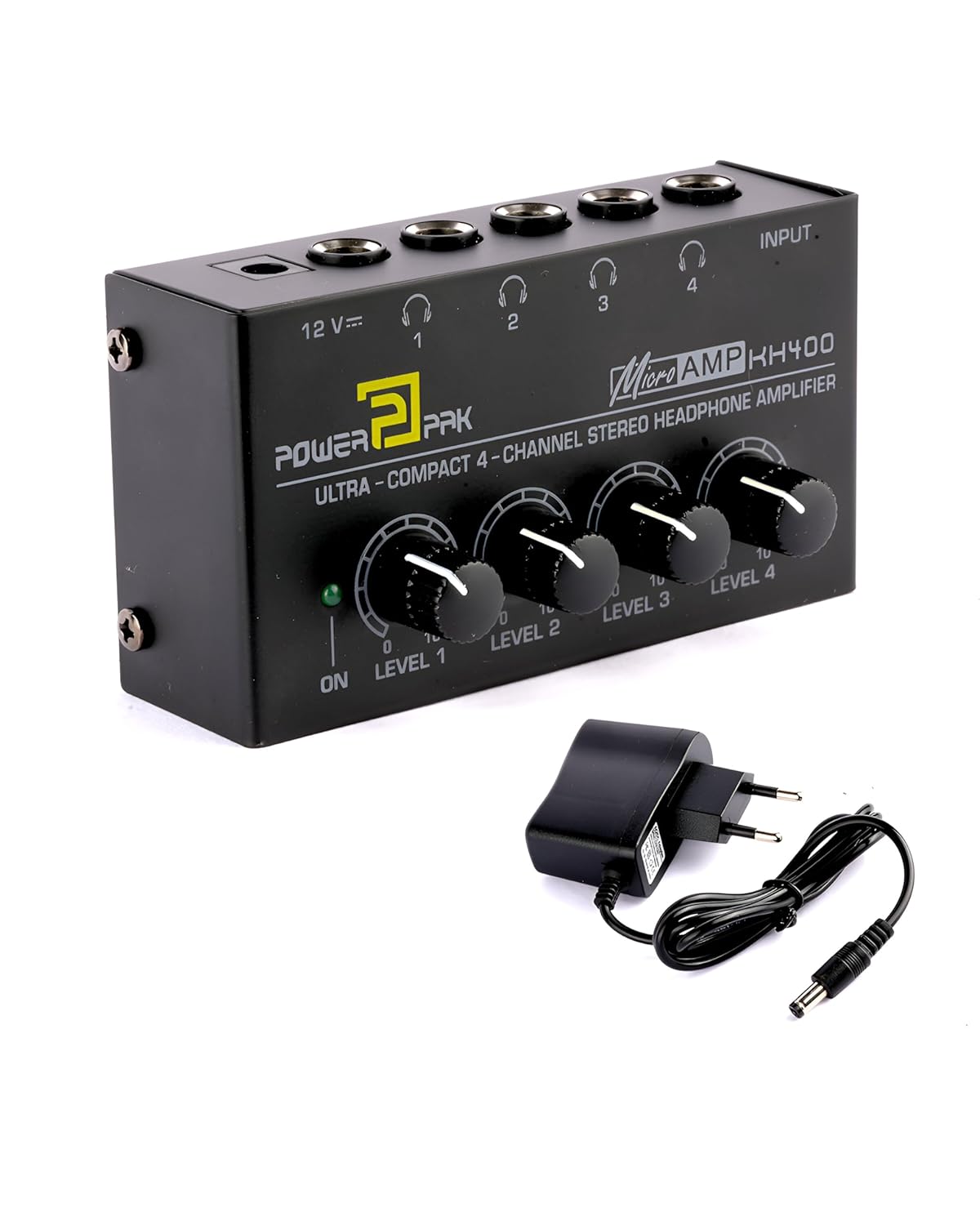 Powerpak KH400 4-Channel Headphone Amplifier | New