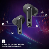JBL New Launch Live Beam 3 TWS,Hi-Res Audio True ANC Earbuds