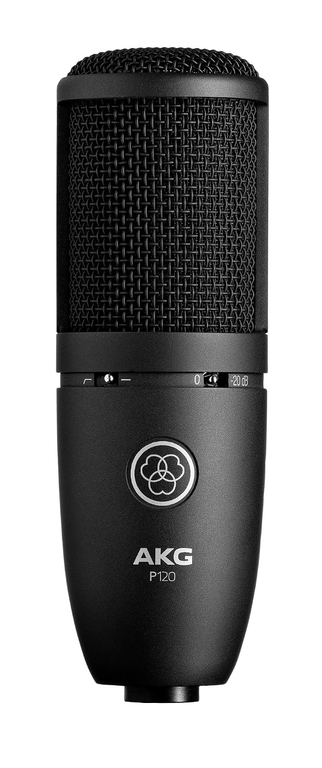 AKG P120 High-Performance General Purpose Recording Wired Microphone (New, Just Unboxed)
