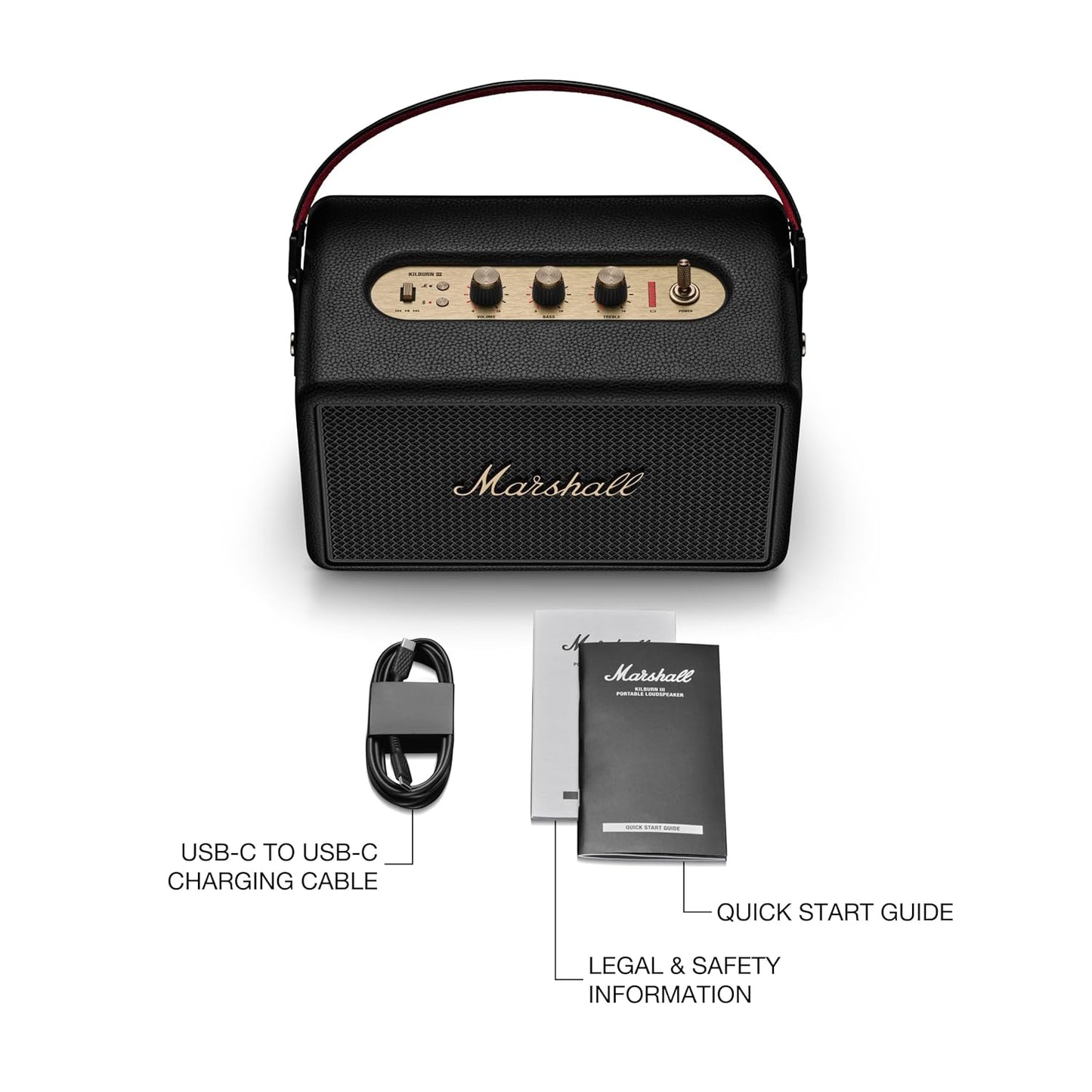 Marshall Kilburn III Portable Bluetooth Speaker (Open Box - Excellent)