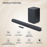 JBL Bar 2.1 Deep Bass Soundbar MK2