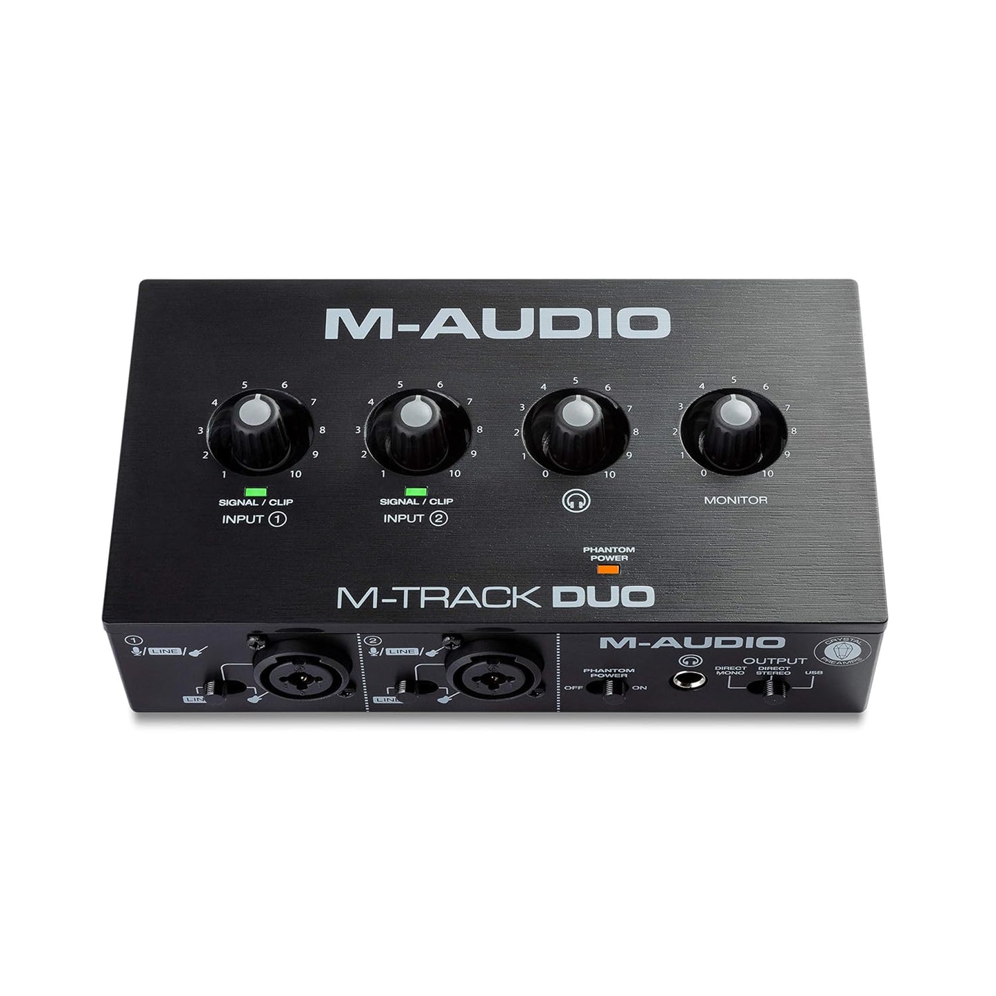 M-Audio M-Track Duo USB Audio Interface – New