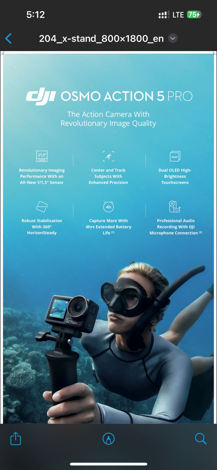 DJI Osmo Action 5 Pro Adventure Combo