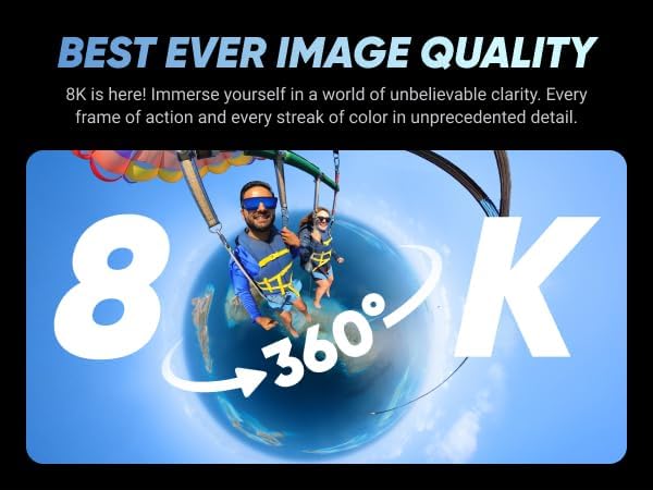 INSTA360 X4 8K 360° ACTION CAMERA BODY