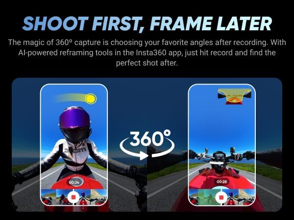 INSTA360 X4 8K 360° ACTION CAMERA BODY