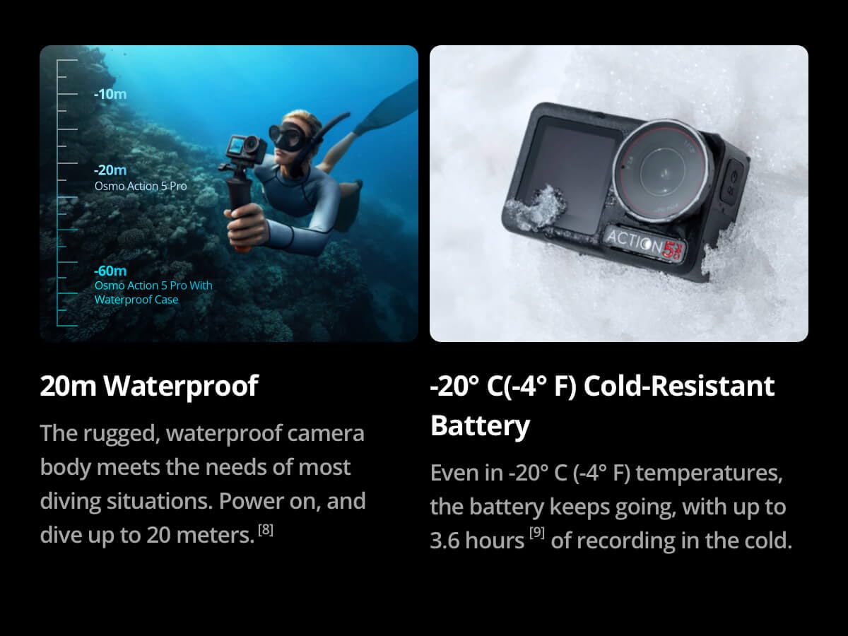 DJI Osmo Action 5 Pro Standard Combo (Open Box)