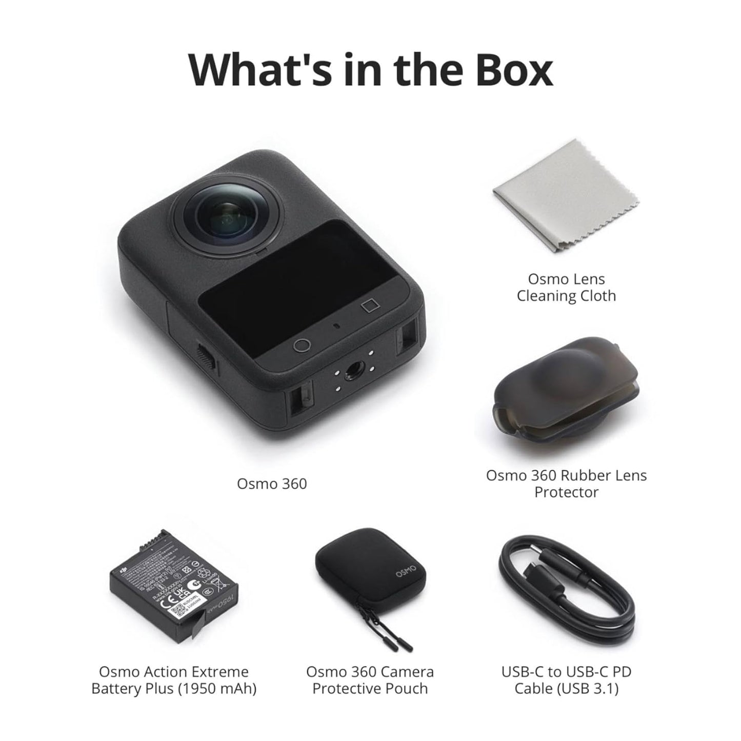 DJI Osmo 360 Standard Combo, 360 Camera