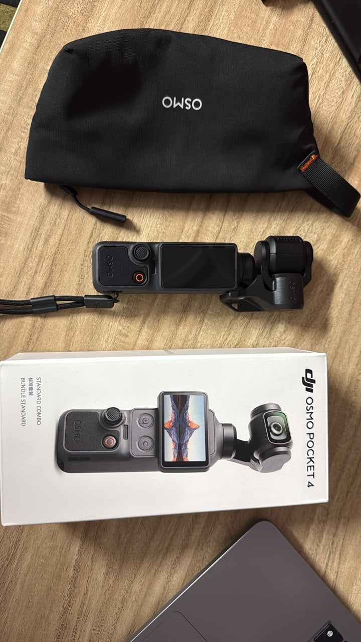 DJI Osmo Pocket 4 Standard Combo | 3-Axis Gimbal Camera