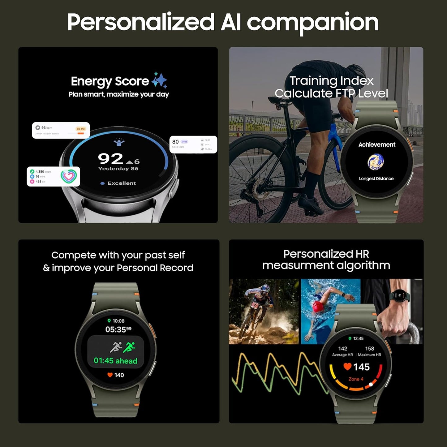 Samsung Galaxy Watch 7 (44mm, Green, BT+LTE)