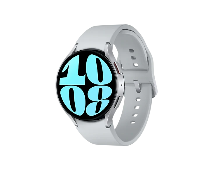 Samsung Galaxy Watch6 Bluetooth (44mm, Silver, Compatible with Android only)