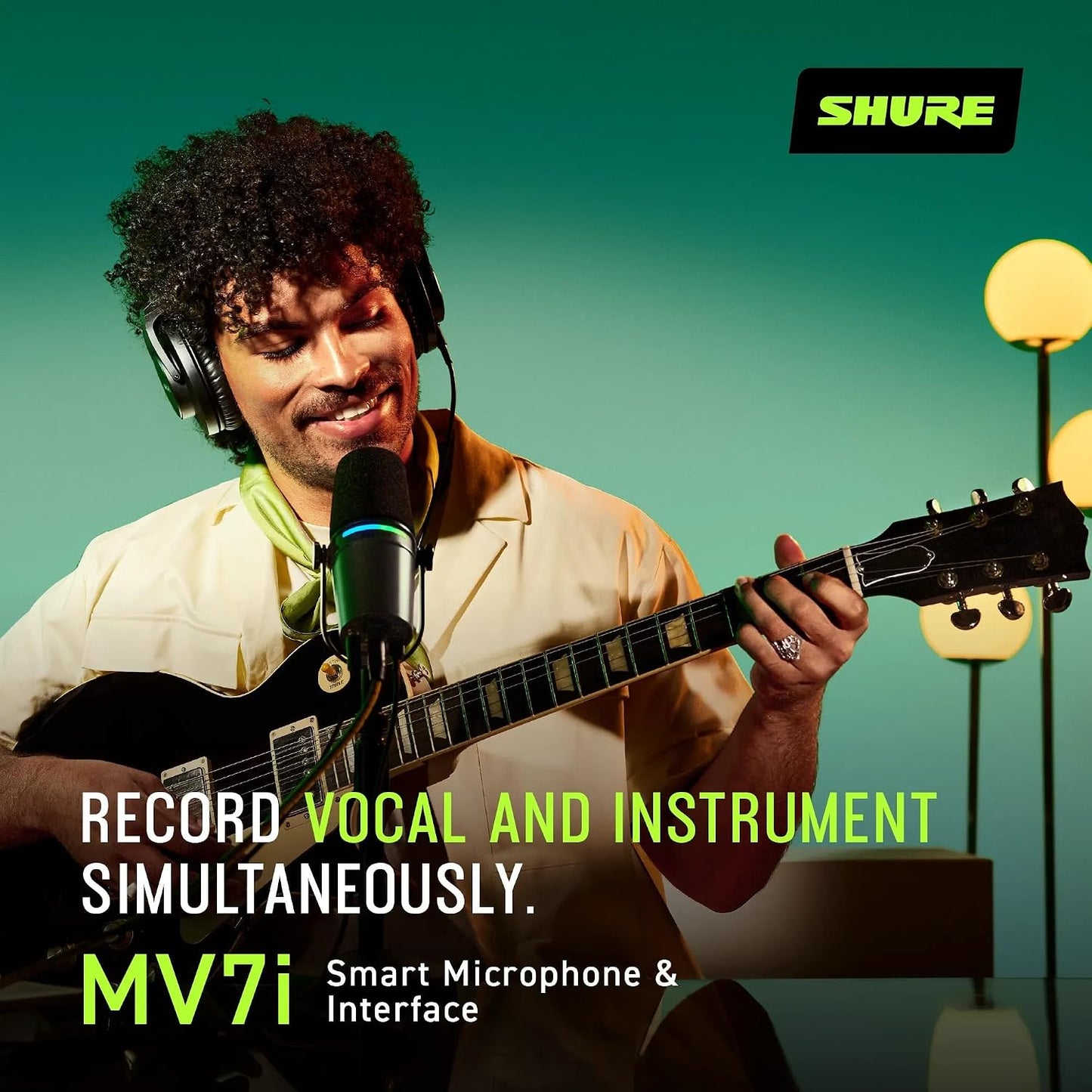 Shure MV7i Smart Microphone with Built-in Audio Interface (New, Just Unboxed)