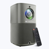 ZEBRONICS PIXAPLAY 18, Smart Vertical Projector 7200 Lumes