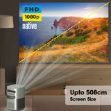 ZEBRONICS PIXAPLAY 18, Smart Vertical Projector 7200 Lumes