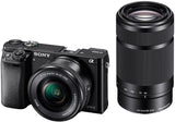 SONY Alpha ILCE-6000Y/b Mirrorless Camera Body with Dual Lens